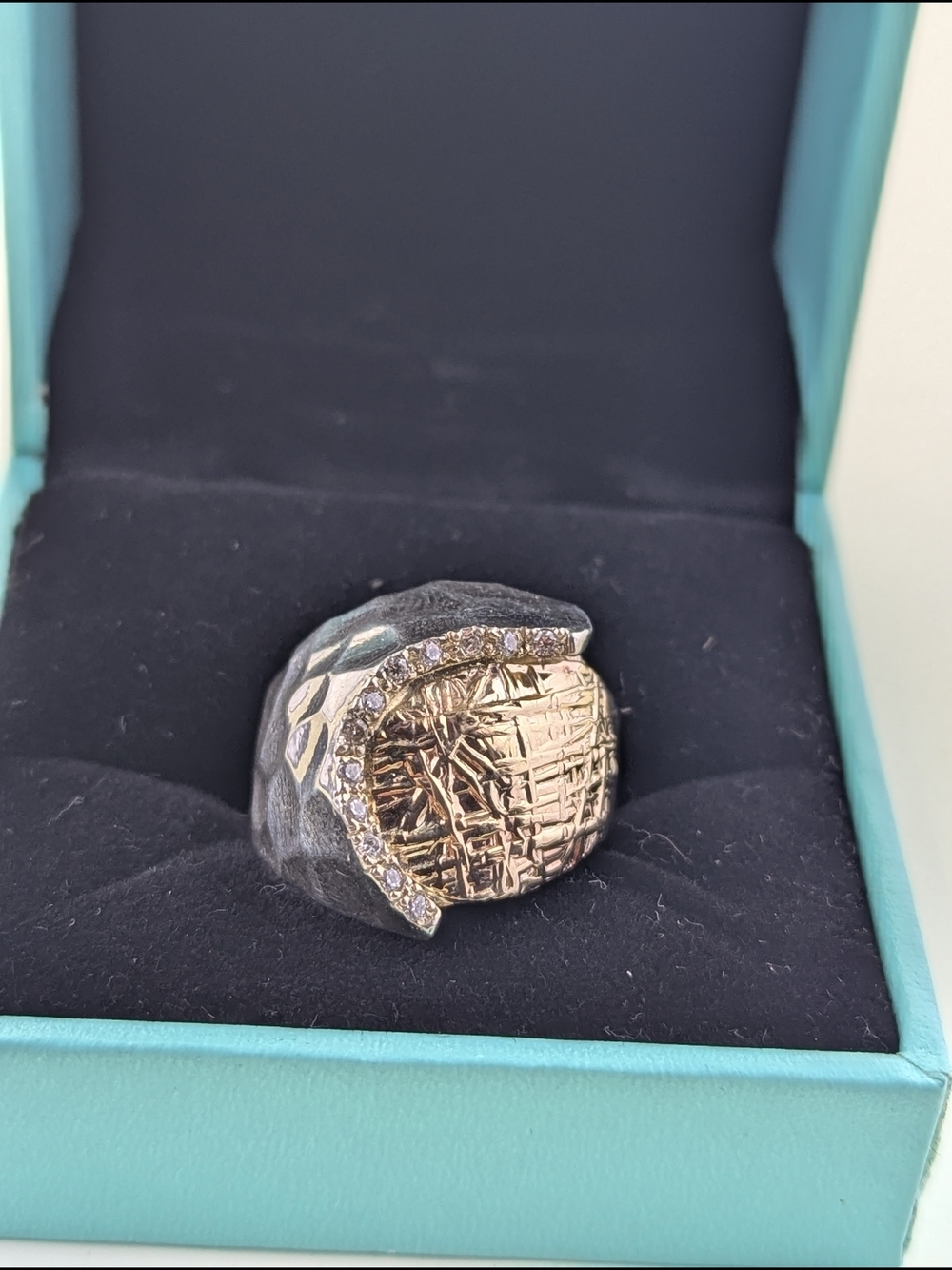 ✨ B. Sampson Artisan Mixed Metal Ring 14K Gold & .925 Sterling Silver Ring ✨